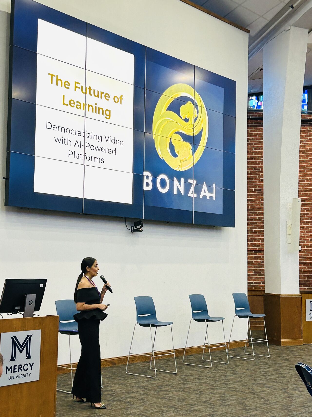 Bonzai AI Recognized at AI/COMM Conference at Mercy University